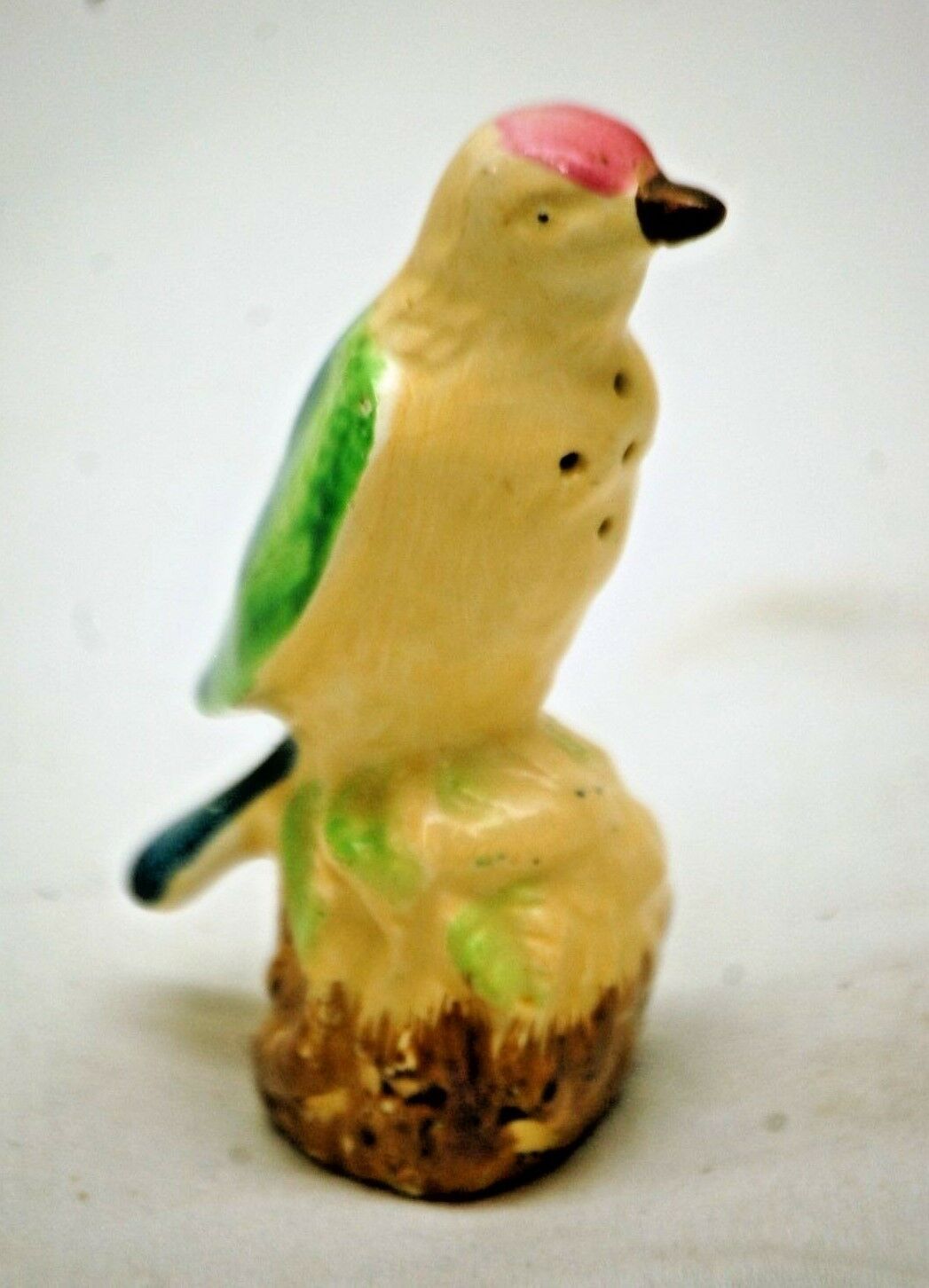 Old Vintage Parrot Bird Salt or Pepper Shaker Kitchen Tool Single Needs ... - $9.89