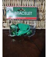 Green Christmas Bells Bracelet - £10.16 GBP