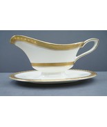Original Vintage Royal Worcester CORONET Gold Accent Single Piece Gravy ... - $124.72 CAD