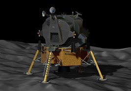 Apollo 11 Lunar Module - STL-OBJ Files - For 3D Printers - £1.99 GBP