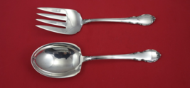 New King by Dominick and Haff Sterling Silver Salad Serving Set FH AS 8 ... - €244,99 EUR
