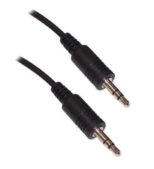 3 ft. BlueDiamond 3.5mm Male to 3.5mm Male Headphone Cable - $2.00