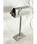 Vintage Aluminum Dollhouse Miniature Mail Box 3&quot; Tall Unmarked - $147.65 MXN