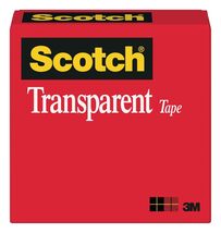 3M Scotch Transparent Tape, 1/2&quot; x 2592&quot;, 1/Roll - Model 600 - $353.62 MXN