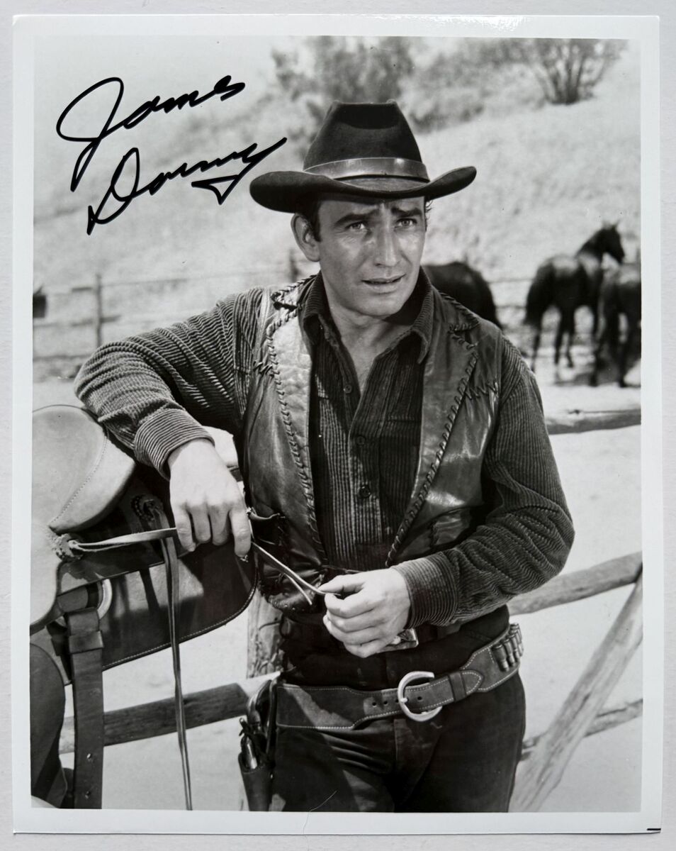 James Drury (d. 2020) Signed Autographed &quot;The Virginian&quot; Glossy 8x10 Photo - $39.99