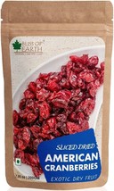 Organic &amp; Natural American Cranberries Raw Exotic Dry Fruit Better Healt... - £14.71 GBP