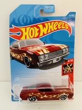 Hot Wheels: HW Flames &#39;69 Ford Torino Talladega Car Figure (32/250) - £8.37 GBP
