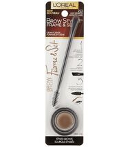 L'oreal Brow Stylist Frame &amp; Set Cream Pomade #213 Light Brunette - $11.82
