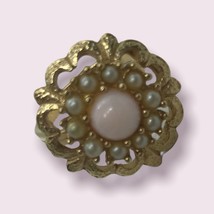 Vintage Sarah Coventry Floral Adjustable Ring - Size 7 - £7.95 GBP