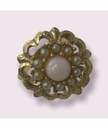 Vintage Sarah Coventry Floral Adjustable Ring - Size 7 - £7.77 GBP