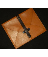 Ted Baker Raw Leather iPad Air/Air 2 Case Pumpkin Orange Espresso Brown ... - £14.13 GBP