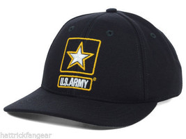 United States Army Top of the World Structured Military Adjustable Cap Hat - $16.14