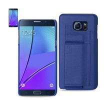 [Pack Of 2] Reiko Samsung Galaxy Note 5 Rfid Genuine Leather Case Protection ... - £23.38 GBP