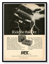 MTX Road Thunder Loudspeakers Print Ad Vintage 1989 Magazine Advertisement - £7.58 GBP