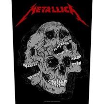 Metallica Skulls 2017 - Giant Back Patch 36 X 29 Cms Official Merchandise - £9.34 GBP
