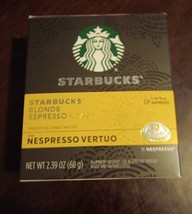 Starbucks Nespresso Coffee Capsules, Blonde Espresso Roast 10ct. pods (P09) - $17.68