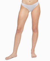 Calvin Klein Womens Lace Trim Thong Underwear,Polished Blue,Large - £17.32 GBP