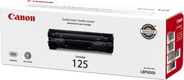 Canon Original 125 Toner Cartridge - Black ( Packaging May Vary ) - £77.10 GBP