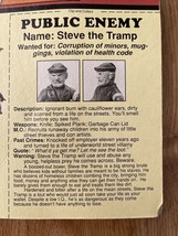 1990 Dick Tracy Movie STEVE THE TRAMP Banned/Recalled Unpunched VGCond Playmates - £11.85 GBP