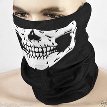 Skeleton Mask - Use It For Dress Up - Halloween - Cosplay - Motorcycle, ... - £3.90 GBP