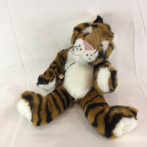 New 2001 Boyds Bears Taj Tigertail Plush Stuffed Tiger w Megaphone Charm... - £22.40 GBP