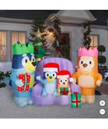 Gemmy Bluey Family Halloween Inflatable 6.6&#39; LED Lights Indoor Outdoor H... - $341.00 CAD