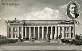 Vtg Postcard Ohio State House - Panama Pacific International Exposition 1915 - £4.60 GBP