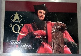 1994 Skybox Star Trek Next Generation Season 1 SP5 Q &quot;Q&quot; Embossed Klingon - £3.65 GBP