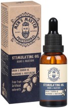 Men&#39;s Master 30 ml Stimulating oil for beard and moustache argan, almond... - £6.67 GBP