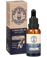 Men&#39;s Master 30 ml Stimulating oil for beard and moustache argan, almond... - $11.53 CAD