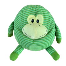 Mushables Pot Bellies MOnkey Chimp Plush Green Yellow Knit Plush Stuffed... - £11.70 GBP