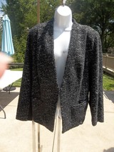 RACHEL ROY BLACK&amp;WHITE HUE BLAZER 2X - £15.71 GBP