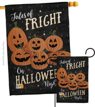 Fright on Halloween Night - Impressions Decorative Flags Set S112083-BO - £45.84 GBP