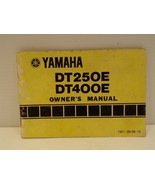 Yamaha DT250E DT400E Owners Manual 1M1-28199-12 First Ed. 1977 - $35.99