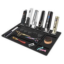 Magnetic Barber Mat for Clippers with 6 Magnets Barber Station Organizer  - $53.19