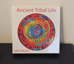 NEW SEALED Bgraamiens 1000 Piece Puzzle Ancient Tribal Life - $14.85