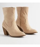 Torrid Western Stretch Bootie Tan: Size 12 Wide Width - €59,39 EUR