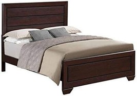 Dark Cocoa Platform Bed From Coaster Home Furnishings. - £385.66 GBP