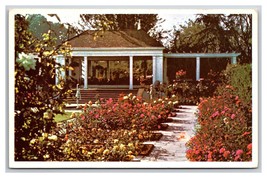 Mirrored Pergola Lambert Gardens Portland Oregon OR UNP Chrome Postcard T21 - £2.33 GBP