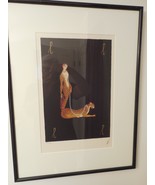 Erté “LETTER L&quot; Alphabet Suite Serigraph &amp; Litho 1977 Signed &amp; Numbered,... - $4,859.21 CAD