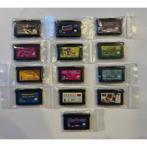 13 GAME BOY ADVANCE GAMES, UNTESTED, inc MARIO KART &amp; SONIC 2! - £108.39 GBP