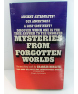 Vintage Mysteries From Forgotten Worlds Charles Berlitz 1973 Dell Paperb... - $19.75