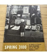 SPRING 3100 NYPD MAGAZINE APRIL 1963 - $132.68 MXN
