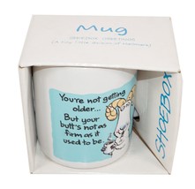 Vintage Hallmark Coffee Mug - You&#39;re Not Getting Older But Your Butt Is Not Firm - £7.82 GBP