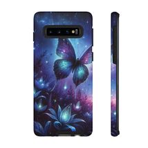 Celestial Butterfly Tough Phone Cases, Cosmic Floral Design, Protective ... - $436.99 MXN