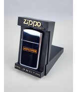 Vintage Slim Zippo Asplundh Tree ServiceAdvertising Lighter Chrome Clean... - £62.21 GBP