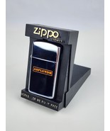 Vintage Slim Zippo Asplundh Tree ServiceAdvertising Lighter Chrome Clean... - £59.50 GBP