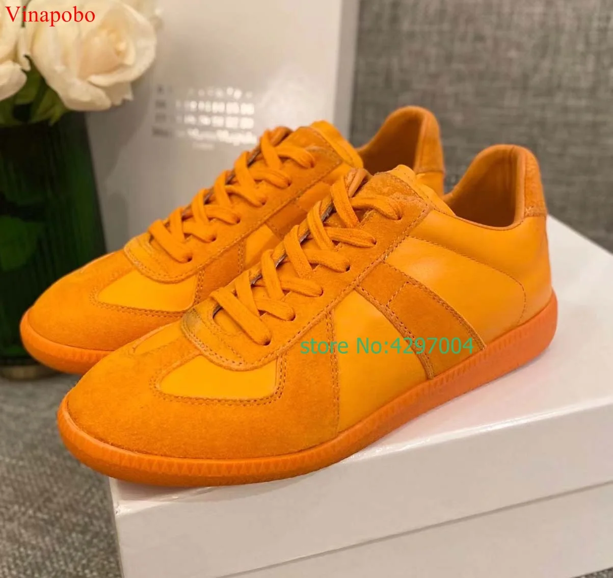 Best Sneakers Vinapobo Women Men  Male  casual tenis  Couple shoes Trainer Race  - £83.33 GBP