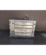 2 BAKERS PRIDE Y600 Y602 NATURAL DECK GAS DOUBLE PIZZA OVENS NEW STONES - $7,420.05