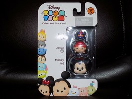 Tsum Tsum Series 3 Fred, Jessie & Mickey Minifigure 3-Pack #349, 338 & 103 NEW - $21.90